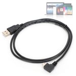 C0402 1M Right Angle Micro USB To USB Connecting Cable For Data Transmission Cha