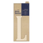 Papermania Lettre adhésive en Bois Bare Basics - L