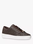 Michael Kors Keaton Logo Low Top Trainers, Brown