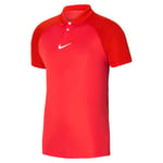 Nike Mens Polo M NK DF Acdpr SS Polo K, Bright Crimson/University Red/White, DH9228-635, L