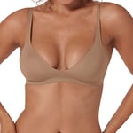 Sloggi Women's BODY ADAPT T-Shirt Bra Bra molded, NOSTALGIC BROWN, XL