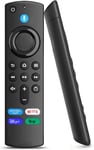 Télécommande Vocale 3È Gén,Télécommande Vocale Bluetooth Remplacement Pour Fire Smart-Tvs Stick 2Nd Gen Et 3Rd Gen, Smart Tv Cube 1St Gen Et 2Nd Gen(Pro Plus)