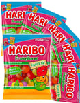 24 st Haribo frukt- och bärsmakande fruktgummi - Vingummi i hel låda 1920 gram