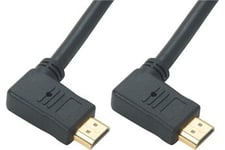 CABLE HDMI 2.0 Coudé 90° 3 m