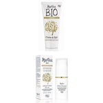 Duo Produit de beauté MARILOU BIO - Gamme Argan - Crème de nuit à l'huile d'Argan - Sérum yeux