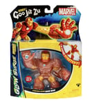 Heroes of Goo Jit Zu Marvel Iron Man Glow Surge Figure Toy New With Box