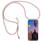 YuhooTech Collier pour iPhone 11 Coque, étui de téléphone avec Cordon - Tour de Cou Lanière en Corde - Housse pour Smartphone Lanyard Case Holder - Cover Necklace Bandouilière Stylée