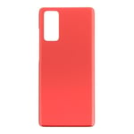 Vitre arrière pour Samsung Galaxy S20 FE Rouge