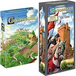 Hans im Glück | Carcassonne (Edition 2022) | Jeu Famille | A partir de 7 Ans | 2 à 5 Joueurs | 45 Min + Z-Man Games | Carcassonne - Extension 4 La Tour | À partir de 7 ans | 2 à 6 joueurs | 40 minutes