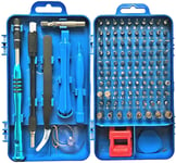 LINPOZONE Precision Screwdriver Set 110 in 1 Magnetic Repair Tool Driver Kit for iPhone Series Mac iPad Tablet Laptop Xbox Series PS3 PS4 Nintendo Computer Switch Eyeglasses Watch Cellphone PC Camera