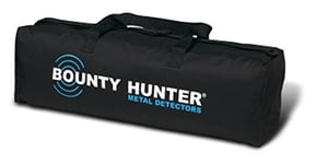 Bounty Hunter Sac De Transport pour Détecteur De Métal en Nylon Renforcé avec Poches Intérieure Et Extérieure pour Tous Les Détecteurs De Métaux Bounty Hunter, Noir, Inscription en Anglais