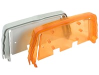 Reservglas serie 60, orange 480 mm mittdel