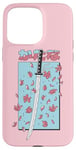 Coque pour iPhone 15 Pro Max Katana Samurai Rose Fleur de Cerisier Sakura Japon Pastel Anime