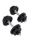 Body Sculpture 20 Kg Cast Iron Combo Dumbbell Set