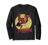 Marvel The Amazing Spider-Man Circle Portrait Long Sleeve T-Shirt