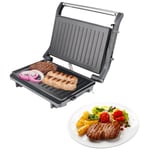 Electric Steak Pan Baking Sandwich Toastie Maker Panini Grill Machine