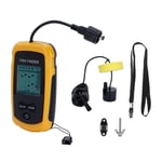 JY Portable Sonar Fish Finder HandHeld Depth Finder Alarm Sensor Detector Fishin