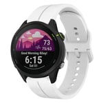 Garmin Forerunner 255 silikone urrem - Hvid