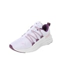 Puma Women Softride One4All Metachromatic Wns Road Running Shoes, Puma White-Grape Mist-Crushed Berry, 40 EU