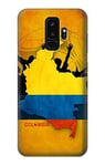 Colombia Football Soccer Map Flag Case Cover For Samsung Galaxy S9 Plus