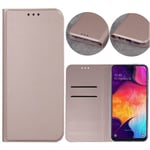 Xiaomi Mi 10T 5G / Mi 10T Pro 5G - Smart Skin Mobilplånbok Rosa guld