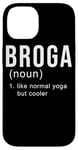 iPhone 14 Broga yoga for real Men matching bros Namaste Boys Bromance Case