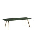 HAY - Copenhague CPH30 - Soaped Oak - Green Linoleum - 250x120x74 cm - Matbord