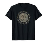 Triple Horn of Odin Celtic Viking Norse Runes Symbol Pagan T-Shirt