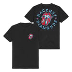 The Rolling Stones Hackney Diamonds Circle Tongue T-Shirt black