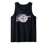 It's In The Blood Cool Classic Vintage Motorbike Men Women Tank Top