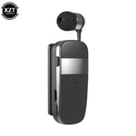 NOUVEAUTÉ K53 Mini Oreillette Bluetooth Sans Fil Appel Rappeler Vibration Sport Clip Pilote Auriculares PK F910 Écouteur Mains Libres Écouteurs-Gris
