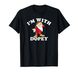 Disney Snow White & The Seven Dwarfs Grumpy I'm With Dopey T-Shirt