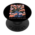 Vase à fleurs « It Is Well With My Soul » Serenity PopSockets PopGrip Adhésif