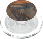 The Hunger Cat Western Art The Scream Skrik Cats Der Schrei PopSockets PopGrip pour MagSafe