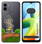 Housse En Silicone Transparent Pour Xiaomi Redmi A1 Plus Design Monstre Dessins