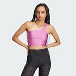 adidas Fashion Cut-Out Spandex Crop Top Women