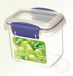 Sistema Klip It Food Storage Container With Clip, Blue, 400 Ml