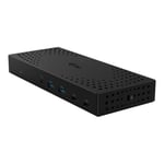 USB 3.0/USB-C dockningsstation med 100w strömförsörjning I-Tec Thunderbolt 3x 4K Gen 2 - svart - TU