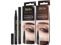 Delia Cosmetics Eyebrow Expert Pen Eyebrow Marker - Black 1Pc Color