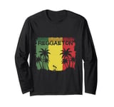 Heartbeat of Reggae: Love and Music Long Sleeve T-Shirt