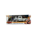 Street Fighter 1956 Ford F-100 Moulé sous Pression 1:24 Figurine Guile