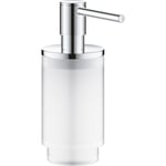 GROHE SELECTION tvål dispenser ø57x142mm m/hållare glas/mässing fo