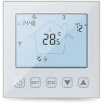 Thermostat WiFi Chauffage au Sol Eau 3A Alexa Google Assistant Compatible, Thermostat Connecté Thermostatique Plancher Chauffant à Eau Programmable