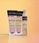 JOHN FRIEDA - Coffret routine capillaire Go Blonder - Shampooing + Soin Demelant + Spray - pour cheveux blonds