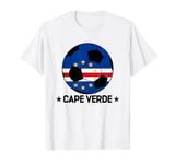 Cape Verde Soccer Team Cape Verde Flag Jersey Football T-Shirt