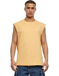 Urban Classics Men's Open Edge Sleeveless Tee T-Shirt, Paleorange, 3XL