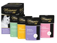 Miamor - Filets Fins dans Jelly Multibox - Sélection Fine - Nourriture Humide pour Chats Adultes avec Morceaux de Filet en gelée - Complément Alimentaire Faible en Gras dans Un Sachet fraîcheur sans