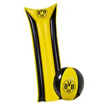 Borussia Dortmund, Matelas gonflable + water polo en set, noir-jaune,