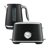 Breville Luxe Toaster and Kettle Set - Black