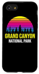 Coque pour iPhone SE (2020) / 7 / 8 Grand Canyon National Park Retro Sunset Family Vacation